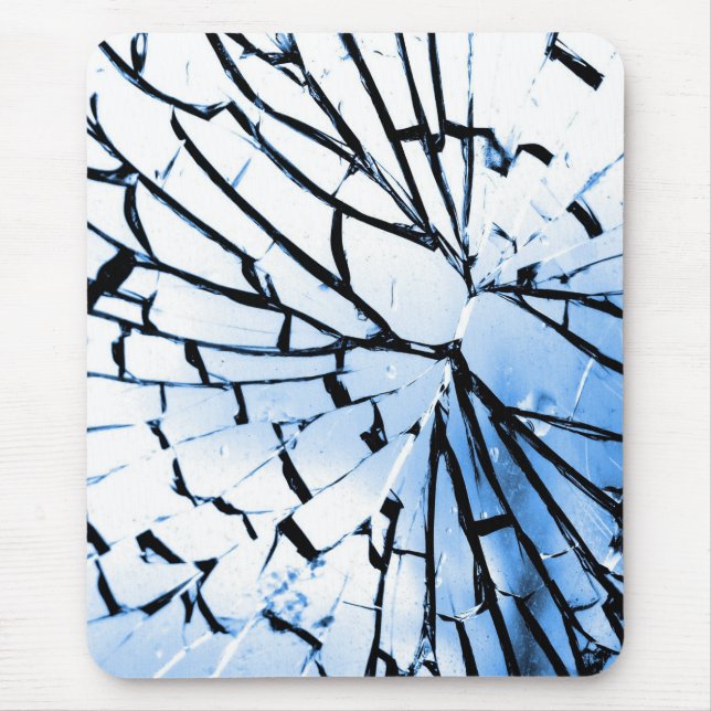 broken window mouse mat (Front)