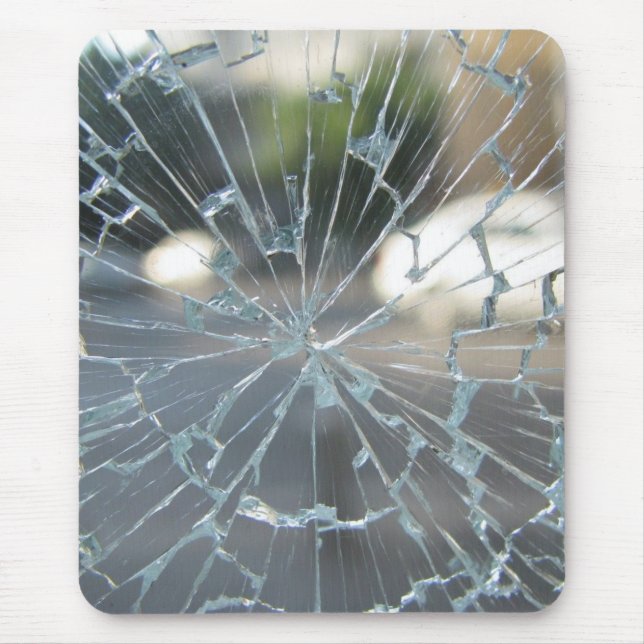 broken window mouse mat (Front)
