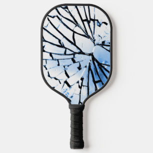 broken window pickleball paddle