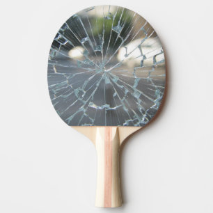broken window ping pong paddle