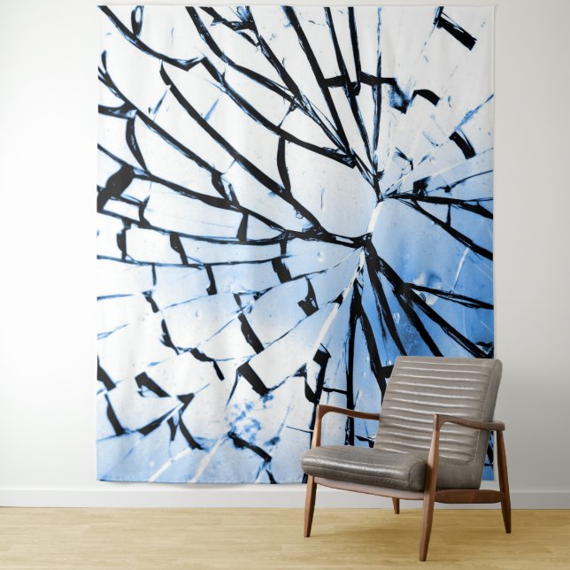 broken window tapestry (In Situ)