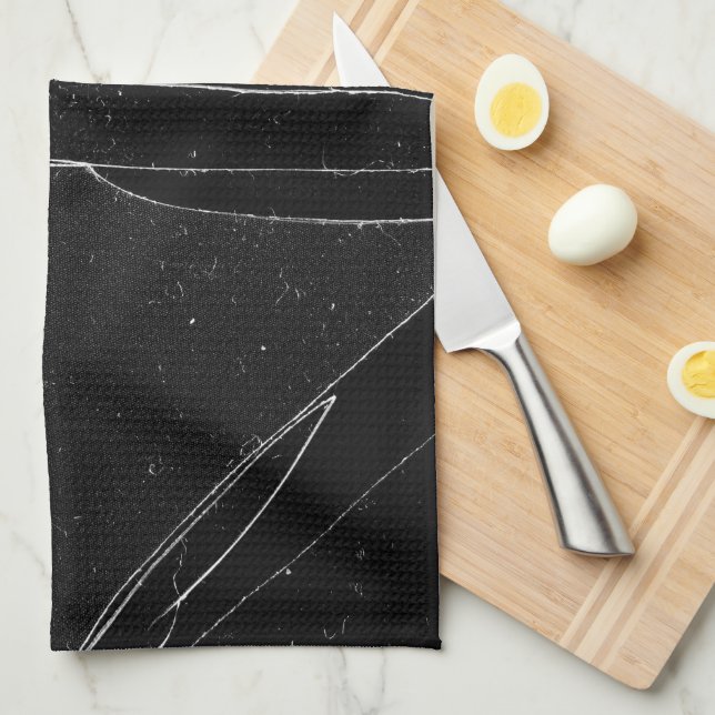 BROKEN WINDOW TEA TOWEL (Quarter Fold)