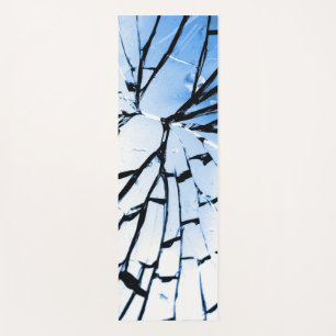 broken window yoga mat