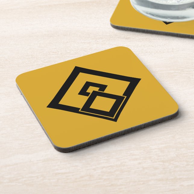 Broken wooded measure coaster (Left Side)