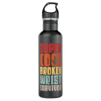 Broken Wrist Survivor Hand Injury Recovery Arm Sur 710 Ml Water Bottle