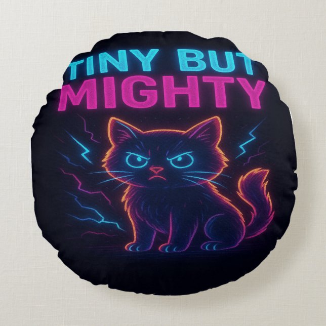 Broken Yet Bright Round Cushion (Front)