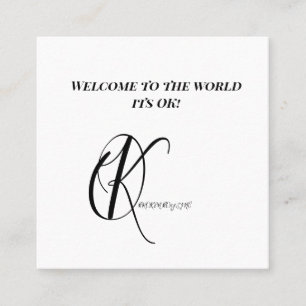 BROKENBOYZ INC. sticker Square Business Card