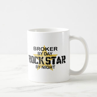 Broker Rock Star by Night Coffee Mug