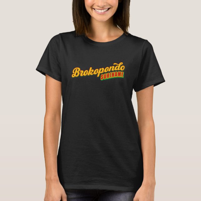 Brokopondo Suriname T-Shirt (Front)