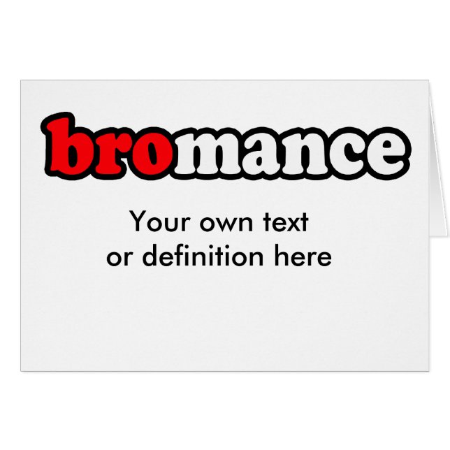 BROMANCE (Front Horizontal)