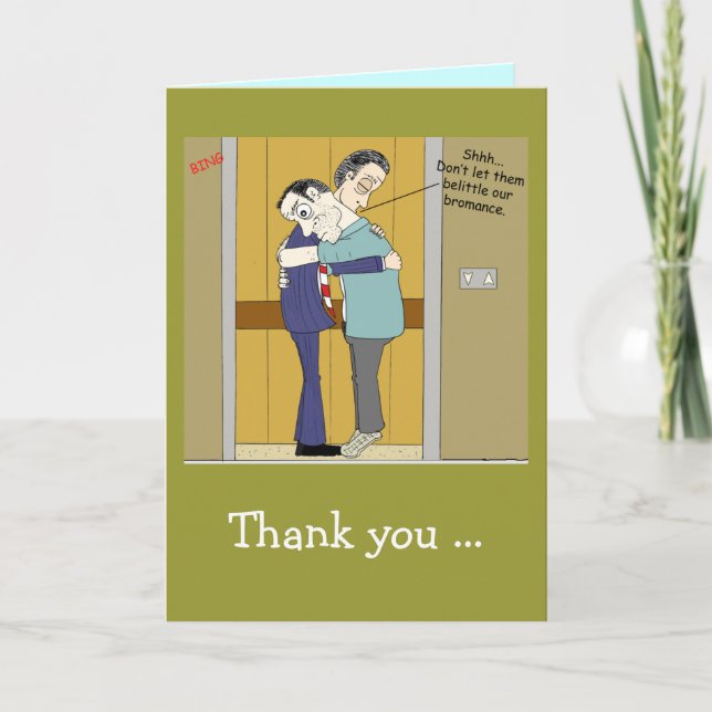 Bromance Card (Front)