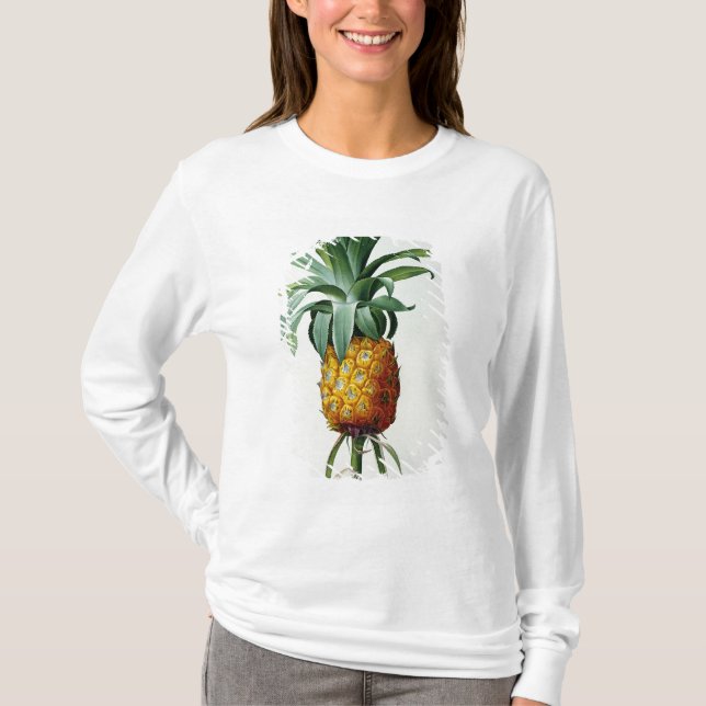Bromelia Ananas, from 'Les Bromeliacees' T-Shirt (Front)