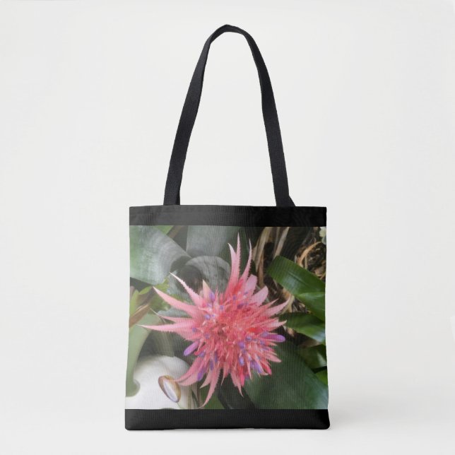 Bromeliad Flower Tote Bag (Front)