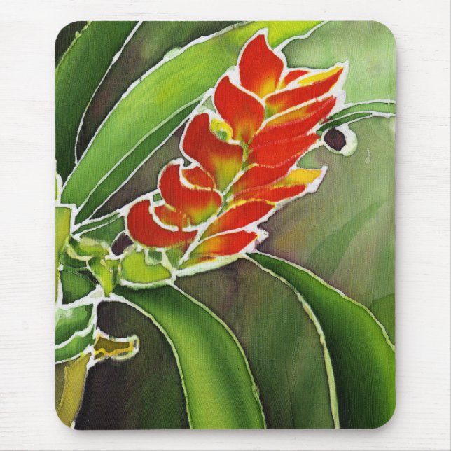 Bromeliad Vriesea Mouse Mat (Front)