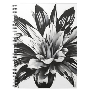 Bromeliad - Watercolor flowers Notebook