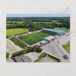 Bromley FC Hayes Lane Stadium Aerial View Postcard
