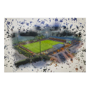 Bromley FC Hayes Lane Stadium Matchday Poster