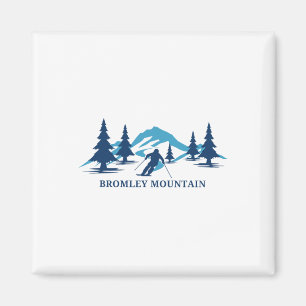 Bromley Mountain Vermont Skiing Ski Snowboarding I Magnet