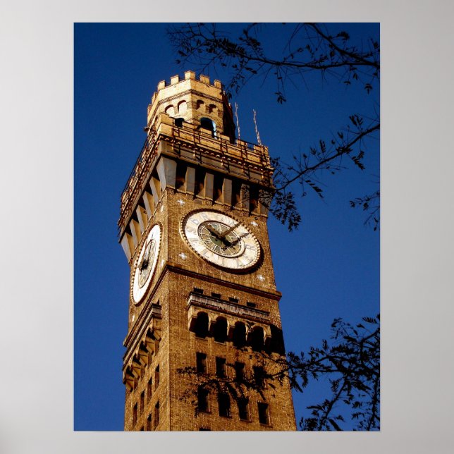 Bromo Seltzer Tower - Baltimore, Maryland Poster (Front)