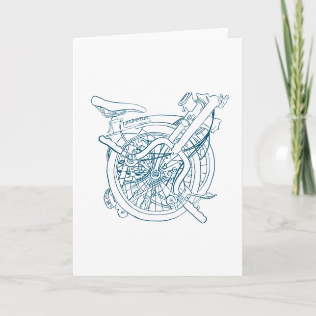 Brompton Bicycle Card (Front)