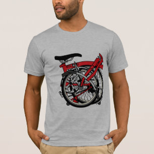 Brompton Bicycle Folded T-Shirt