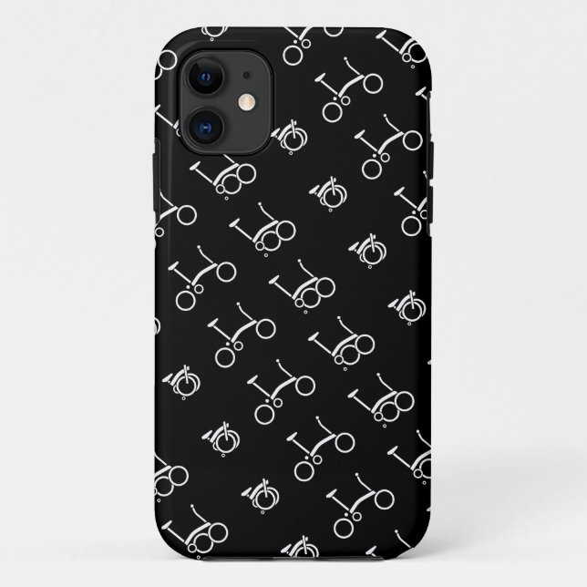 Brompton Black iPhone SE + iPhone 5/5S Case (Back)