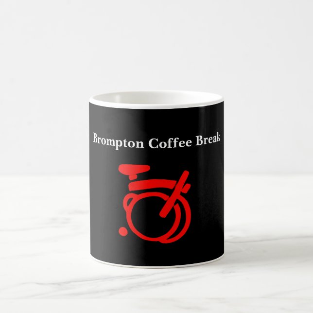 Brompton Coffee Mug Time with red Brompton (Center)