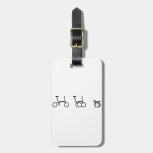 Brompton Folding Bike Bicycle Luggage Tag