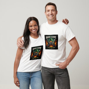 🎮🔥 BRON TO GAME – Power Up Your Ultimate Gaming  T-Shirt