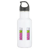 Bronagh periodic table name water bottle (Back)