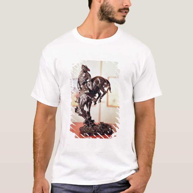 Bronco-Buster (bronze) T-Shirt (Front)
