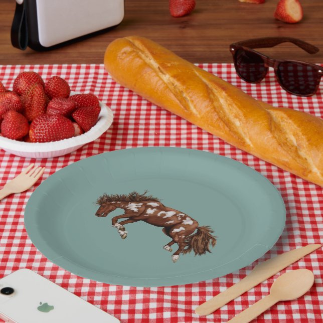 Bronco  paper plate (Picnic)