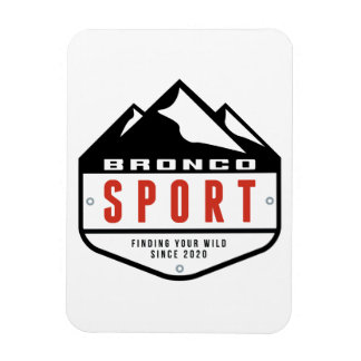 Bronco Sport forum shield logo no. 2 Magnet