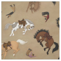 Broncs and Cowboys (large scale)
