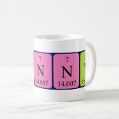 Bronny periodic table name mug (Front Right)