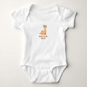 Bronto be wild baby bodysuit