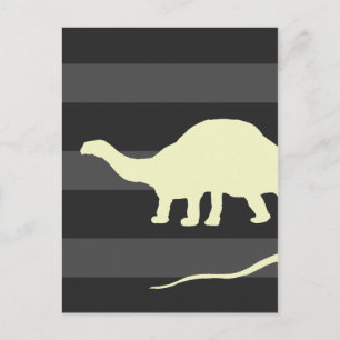 brontosaurus postcard