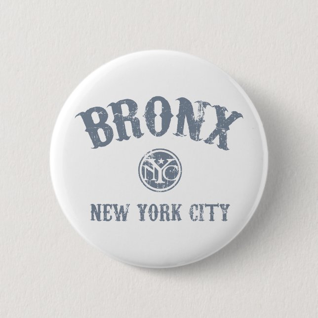 *Bronx 6 Cm Round Badge (Front)