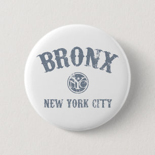 *Bronx 6 Cm Round Badge