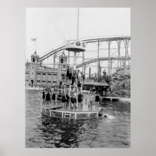 Bronx Amusement Park, 1920s Poster