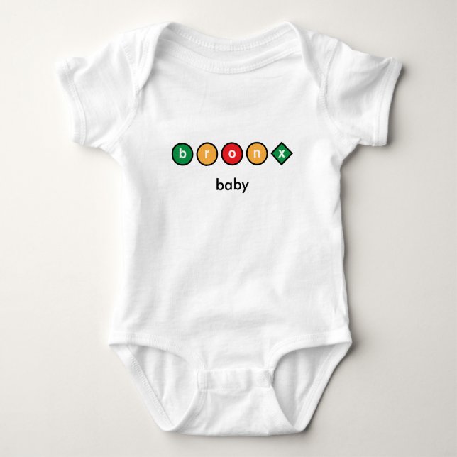 Bronx baby bodysuit (Front)
