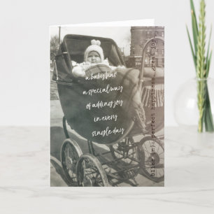 BRONX BABY Greeting Card