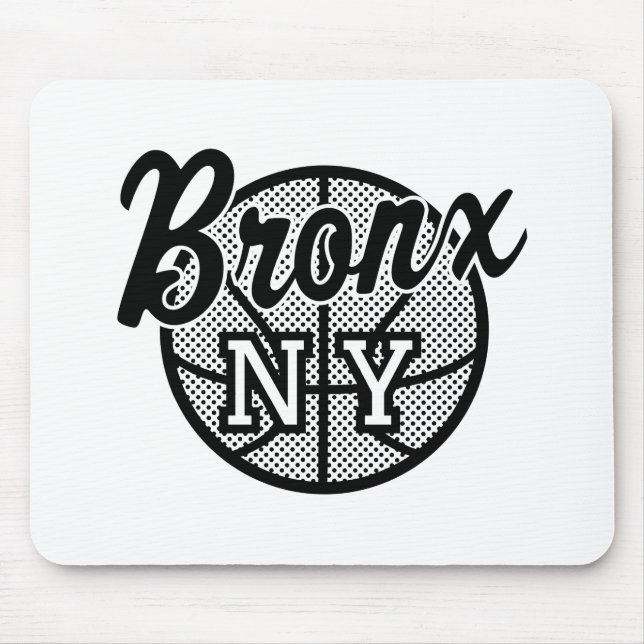 Bronx Basketball Mouse Mat (Front)