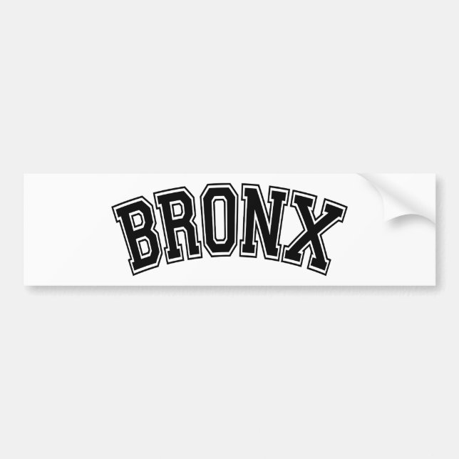 BRONX BUMPER STICKER (Front)