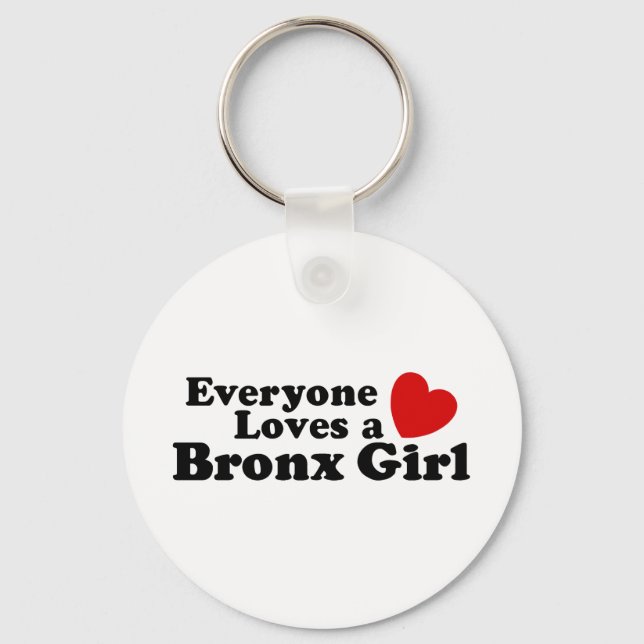 Bronx Girl Key Ring (Front)