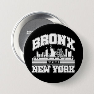 Bronx,New York 7.5 Cm Round Badge
