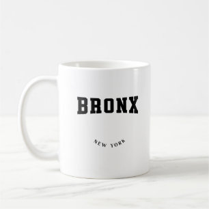 Bronx New York Black  Coffee Mug