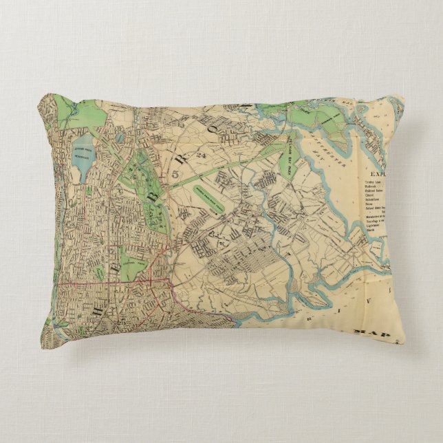 Bronx, New York Decorative Cushion (Front)