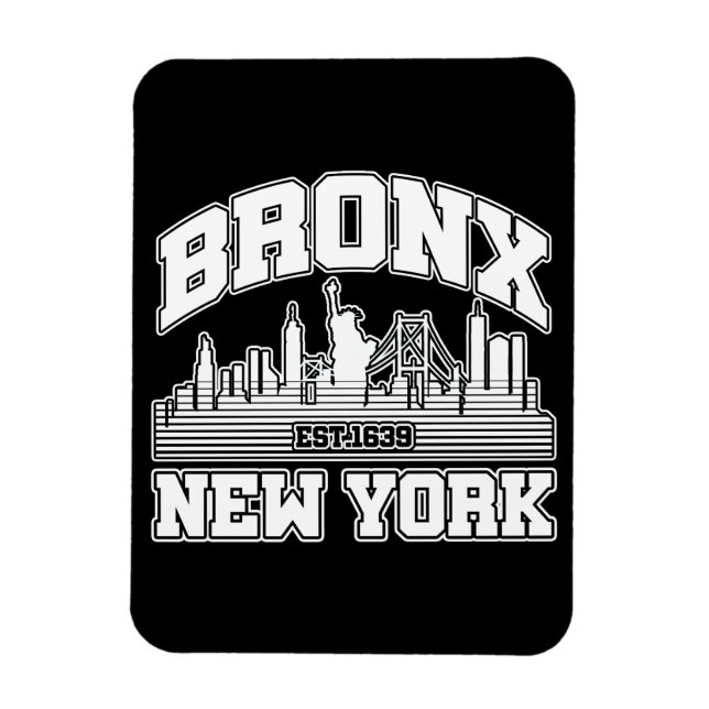 Bronx,New York Magnet (Vertical)