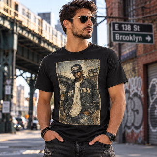 Bronx New York Vintage Streetwear T-Shirt